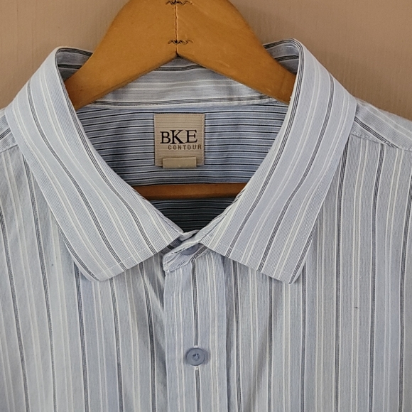 BKE Contour Button Down Cotton Sz XL - Picture 4 of 7
